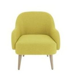 Habitat Momo Saffron Yellow Armchair